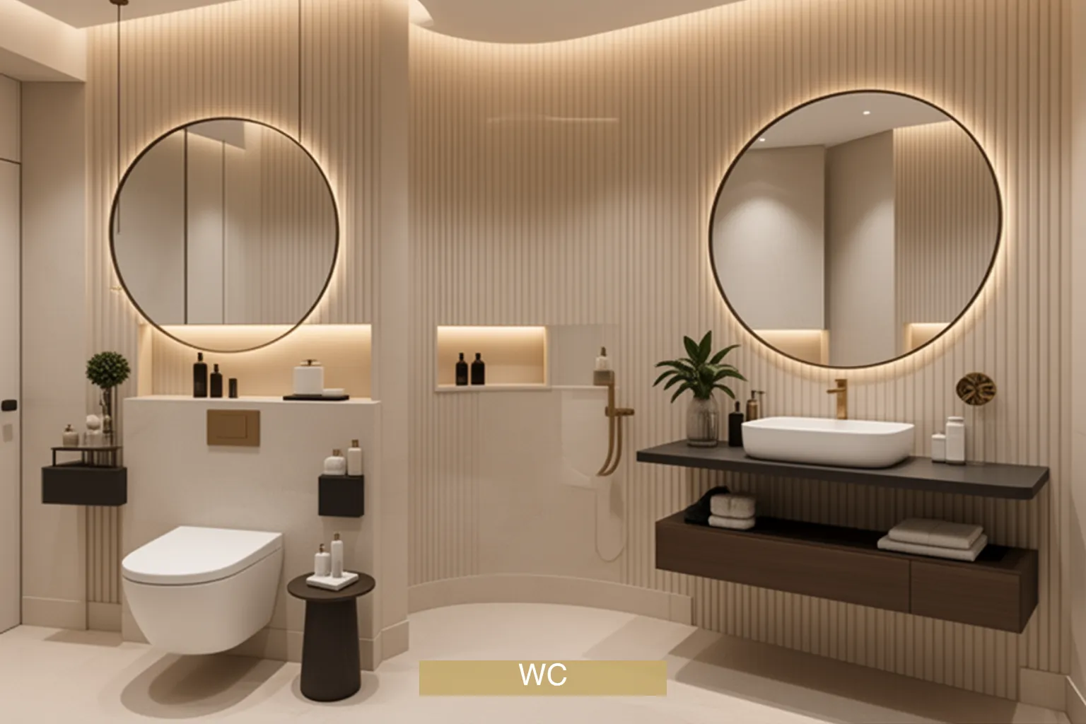 Réalisation DL Dsign — WC